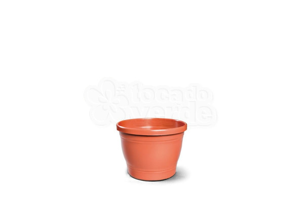 Vaso para plantas Primavera - 13x17cm - 1,9 L - Cor Cerâmica