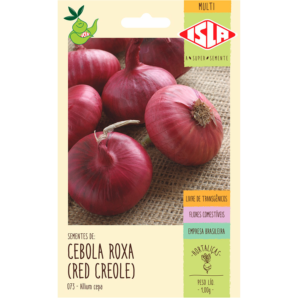 Cebola Red Creole - Roxa