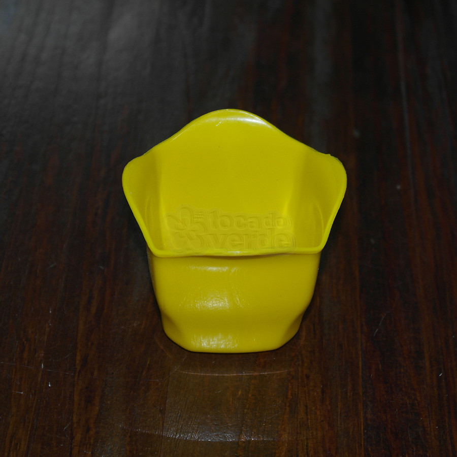 Cachepô Mini 06 - Amarelo - PlastPot