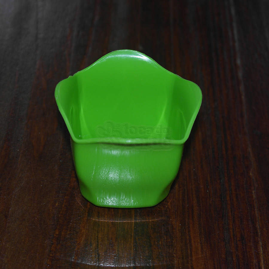 Cachepô Mini 06 - Verde - PlastPot