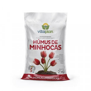 Húmus de Minhocas - 2kg Vitaplan