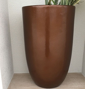 Vaso Fibra de Vidro - Verona 44G - 80 alt x 44 diâm 