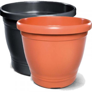 Vaso Plástico Redondo - Primavera - N08 - 38,0x45,0cm - 39,5 L