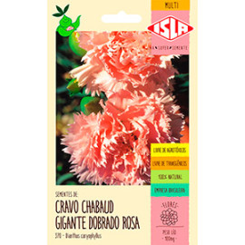 Cravo "Chabaud" Gigante Dobrado Rosa 0,1g (Ref 370)