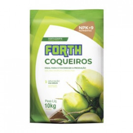 Forth Coqueiros - Fertilizante - NPK 12-05-18 + 9 MICRONUTRIENTES - 10kg