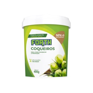 Forth Coqueiros - Fertilizante - NPK 12-05-18 + 9 MICRONUTRIENTES - 400g