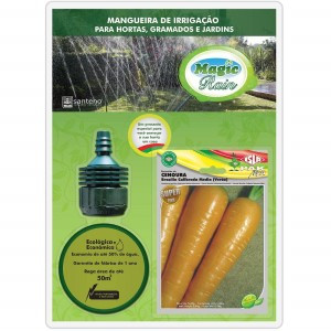 Mangueira Magic Rain para Irrigação - 10 metros - Até 50 m² - Cor Verde