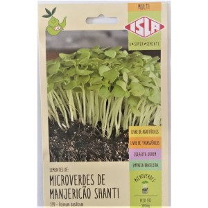 Semente para Microverdes de Manjericão Shanti (Ref 599)