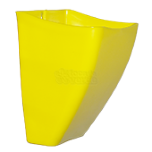 Cachepô de Parede PlastFit - Amarelo