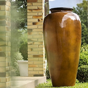 Vaso Fibra de Vidro - Pote 3 - 160 alt x 50 diâm - Diversas Cores - Rotogarden