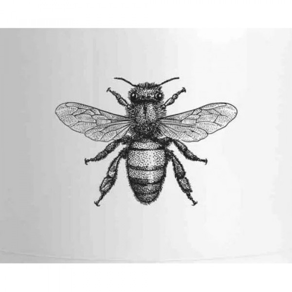 Detalhe gravura abelha