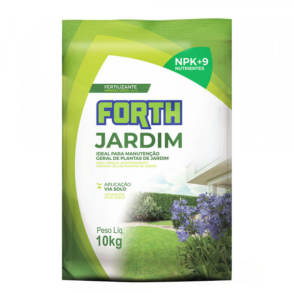Forth Jardim - NPK - 13-05-13 + 9 Micronutrientes - 10kg Fertilizantes