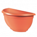 Vaso de Parede Plástico - 31x16x16 cm - Cor Cerâmica